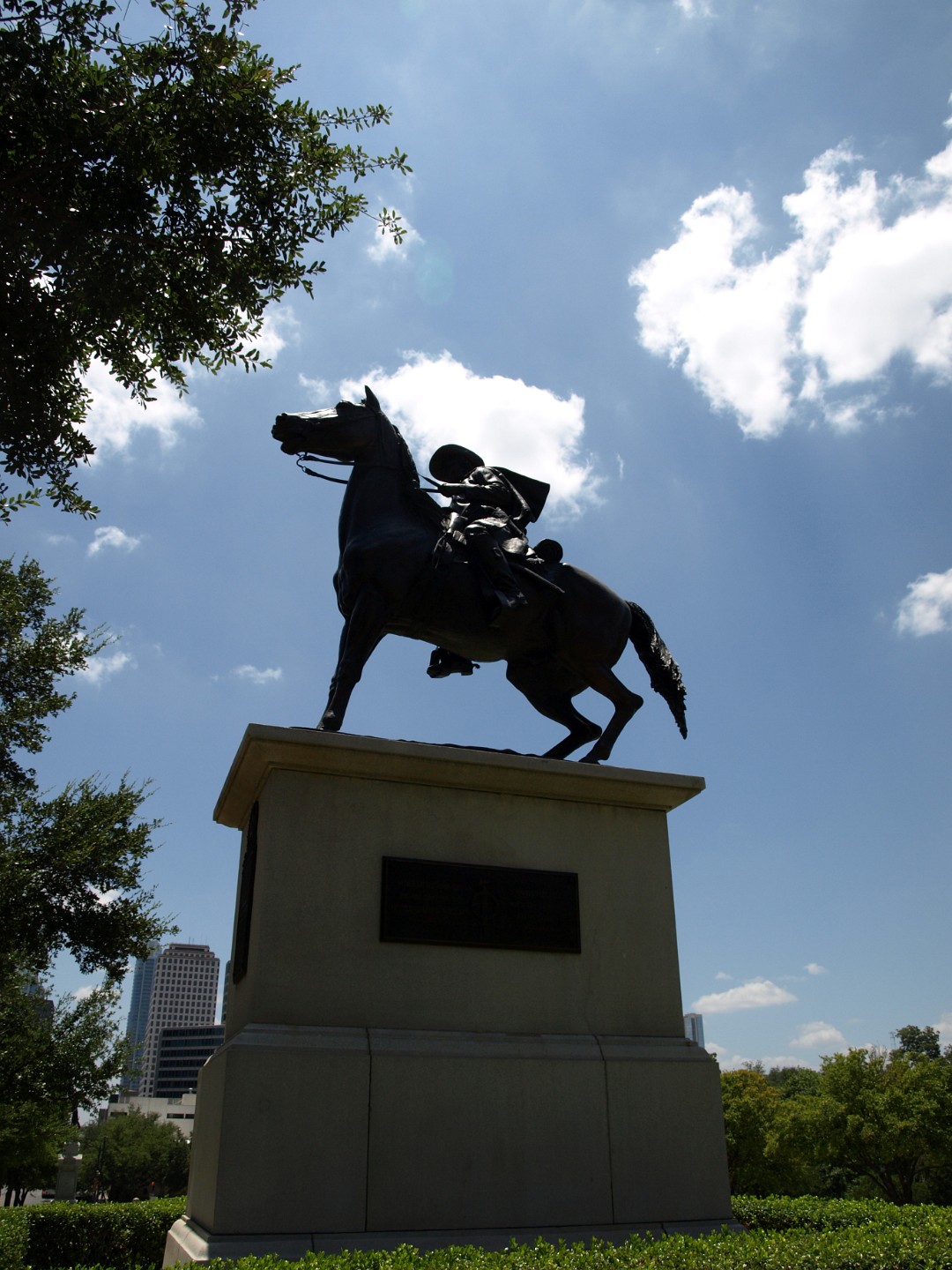 Memorial to the Civil War Regiment Terry's Texas Rangers